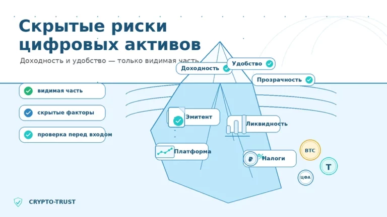 Инвестиции в цифровые активы: риски, о которых не предупреждают