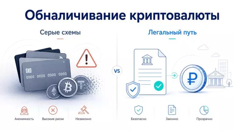 Обналичивание криптовалюты: почему это опасно и какая ответственность по УК РФ